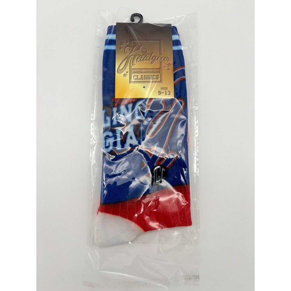Headgear Classics New York Lincoln Giants Negro Leagues Socks Blue Red Size 9-13